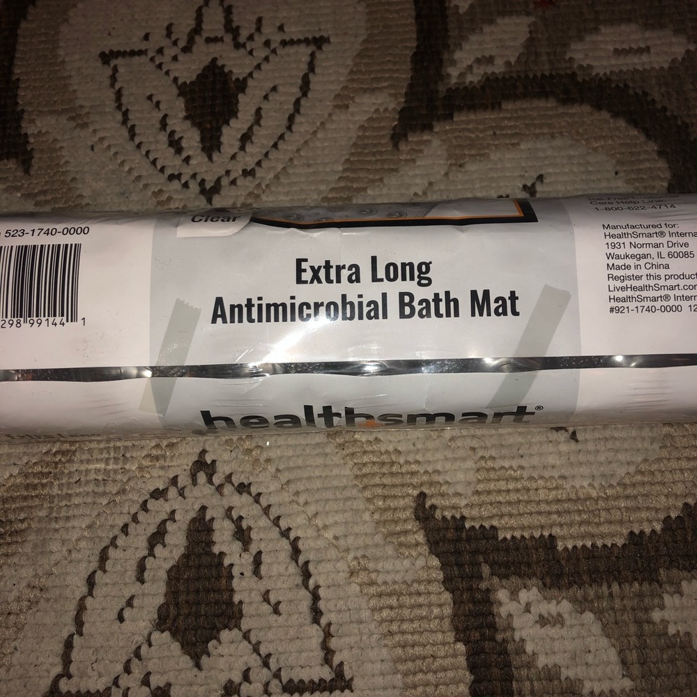 XL AntiMicrobial Shower Mat Factory Sealed